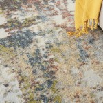 Nourison Trance TRC05 Area Rug, Ivory/Multicolor, 5'3" x 7'3"