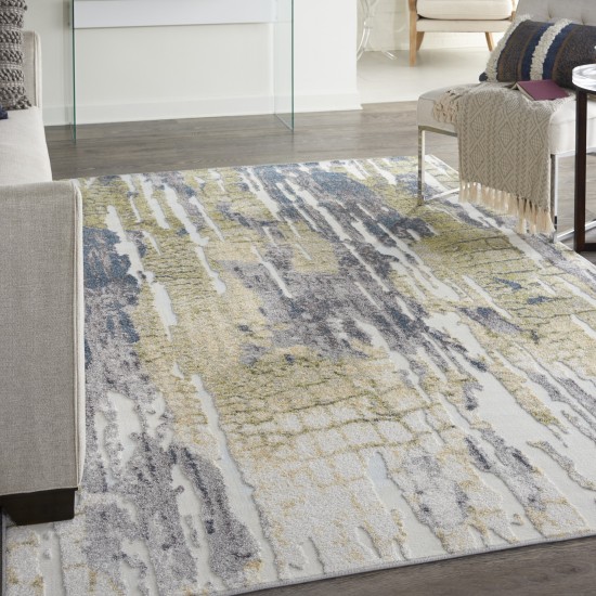 Nourison Trance TRC07 Area Rug, Ivory/Multicolor, 7'10" x 9'10"