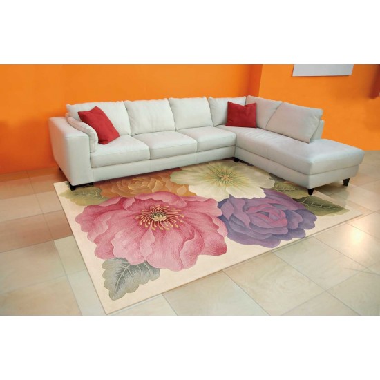 Nourison Tropics TS10 Area Rug, Multicolor, 3'6" x 5'6"