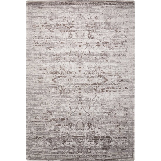 Nourison Twilight TWI01 Area Rug, Silver, 7'9" x 9'9"