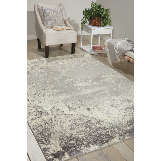 Nourison Twilight TWI06 Area Rug, Bone, 12' x 15'