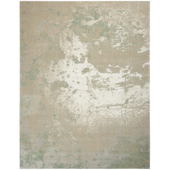 Nourison Twilight TWI06 Area Rug, Ivory/Green, 12' x 15'