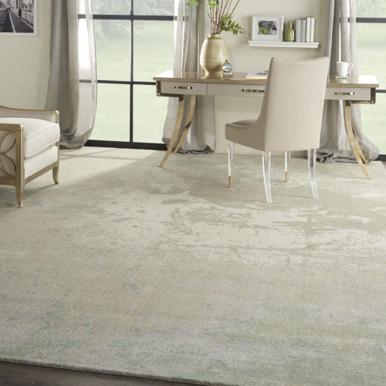 Nourison Twilight TWI06 Area Rug, Ivory/Green, 9'9" x 13'9"