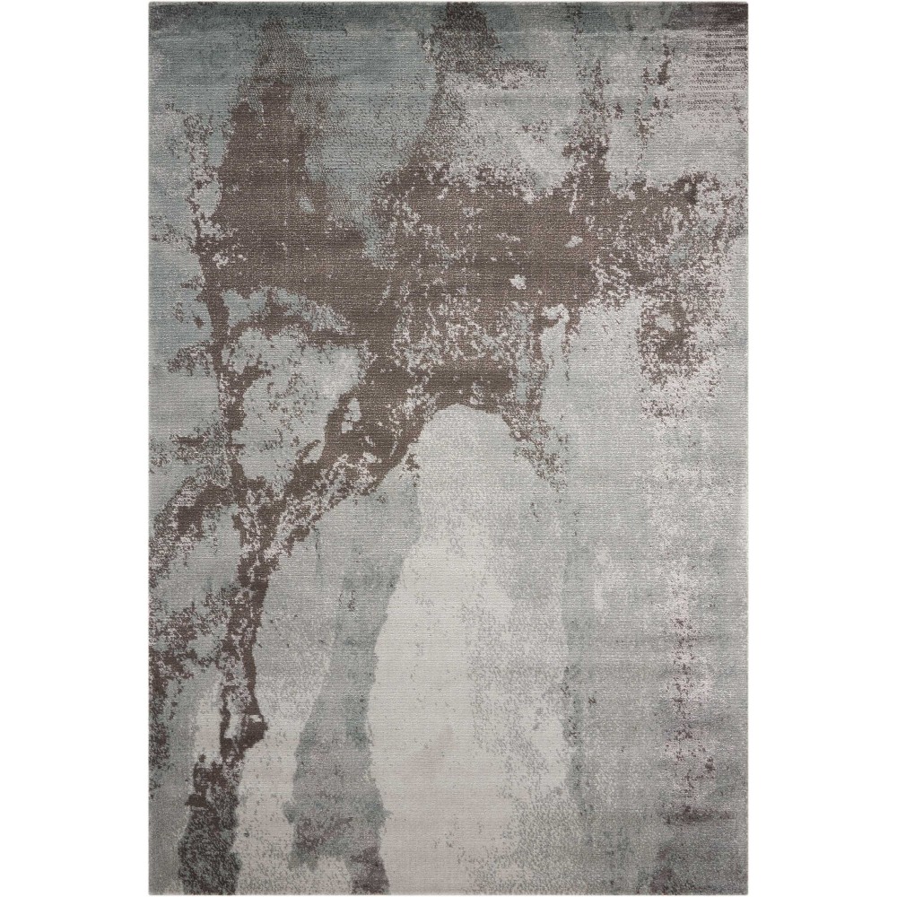 Nourison Twilight TWI07 Area Rug, Sea/Mist, 12' x 15'