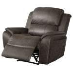 ACME Barnaby Recliner, Gray Polished Microfiber