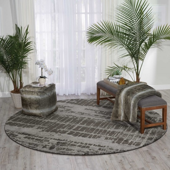 Nourison Twilight TWI10 Area Rug, Hazel, 8' x Round