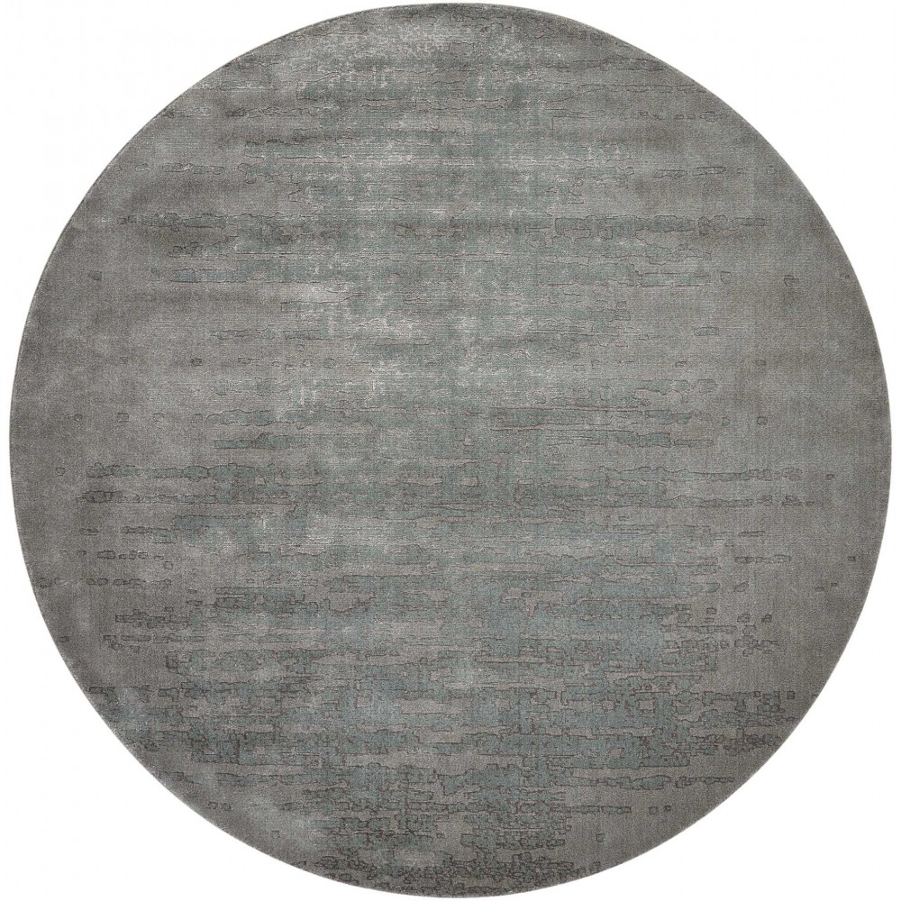 Nourison Twilight TWI11 Area Rug, Seafoam, 8' x Round