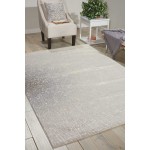 Nourison Twilight TWI12 Area Rug, Ivory/Grey, 12' x 15'