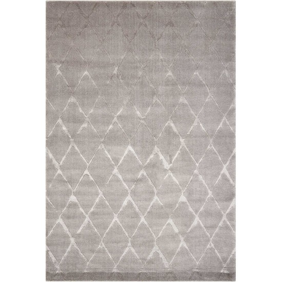 Nourison Twilight TWI15 Area Rug, Grey, 12' x 15'