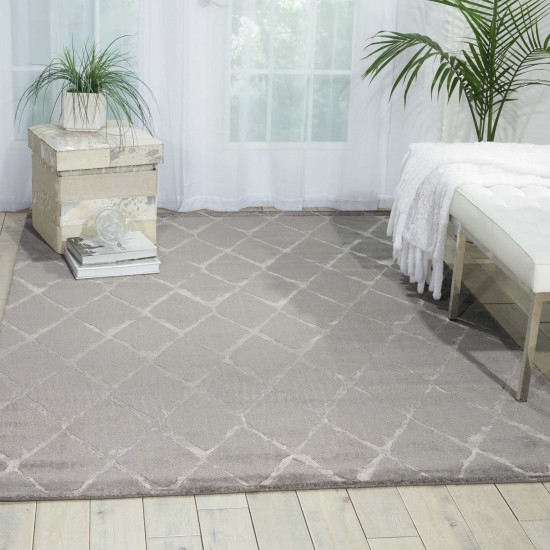 Nourison Twilight TWI15 Area Rug, Grey, 12' x 15'