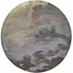 Nourison Twilight TWI18 Area Rug, Storm, 8' x Round