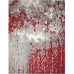 Nourison Twilight TWI21 Area Rug, Grey/Red, 12' x 15'