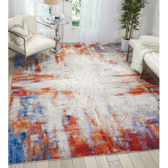 Nourison Twilight TWI26 Area Rug, Ivory/Multicolor, 12' x 15'