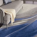Nourison Twilight TWI28 Area Rug, Ivory/Grey/Blue, 12' x 15'