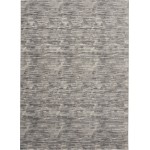 Michael Amini MA90 Uptown UPT01 Area Rug, Grey/Ivory, 7'10" x 9'10"