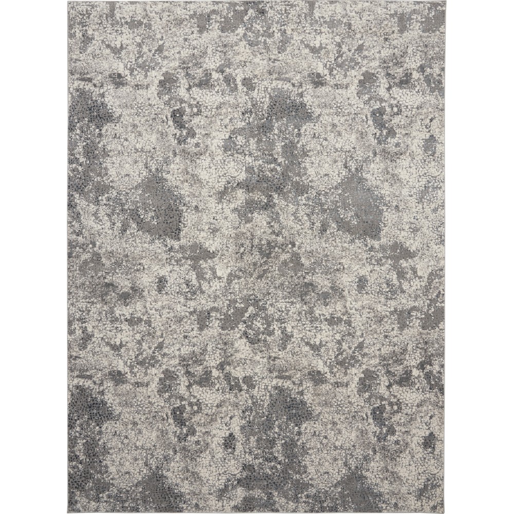 Michael Amini MA90 Uptown UPT02 Area Rug, Ivory/Grey, 8'10" x 11'10" Michael Amini MA90 Uptown UPT02 Area Rug, Ivory/Grey, 8'10" x 11'10"