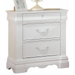 ACME Estrella Nightstand, White