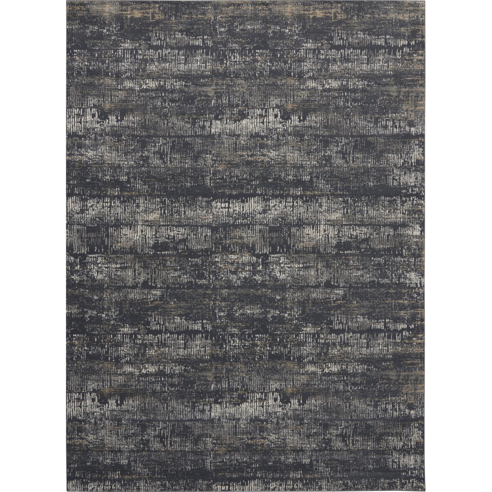 Michael Amini MA90 Uptown UPT03 Area Rug, Charcoal/Grey, 8'10" x 11'10"