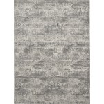 Michael Amini MA90 Uptown UPT03 Area Rug, Ivory/Grey, 7'10" x 9'10"