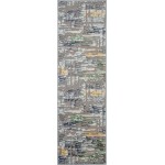 Nourison Urban Chic URC01 Runner Rug, Grey/Multicolor, 2'2" x 7'3"