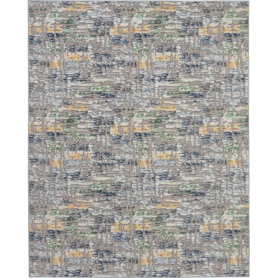 Nourison Urban Chic URC01 Area Rug, Grey/Multicolor, 7'10" x 9'10"