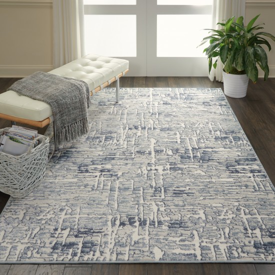 Nourison Urban Chic URC01 Area Rug, Ivory, 4' x 6'