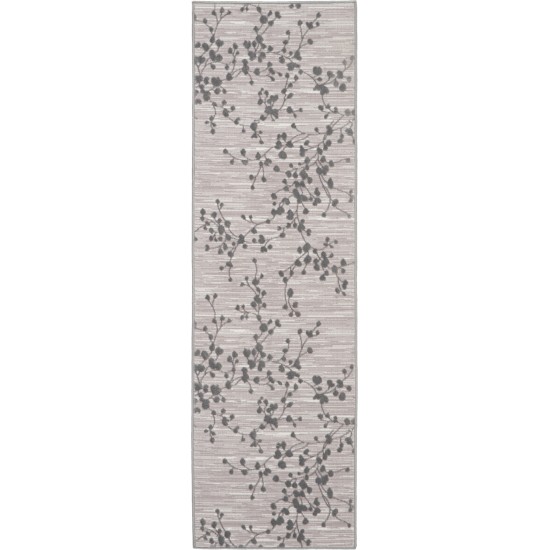 Nourison Urban Chic URC02 Runner Rug, Grey, 2'2" x 7'3"