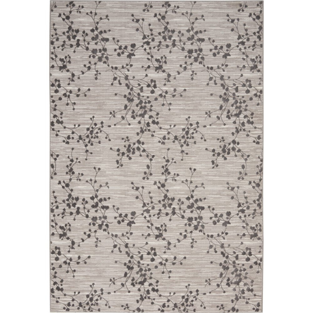 Nourison Urban Chic URC02 Area Rug, Grey, 5'3" x 7'3"