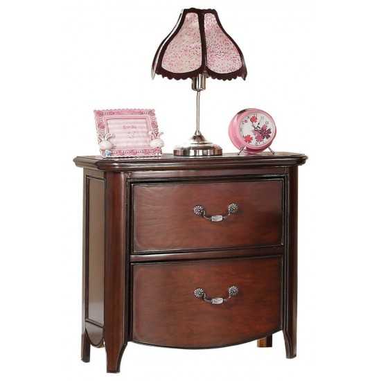 ACME Cecilie Nightstand, Cherry