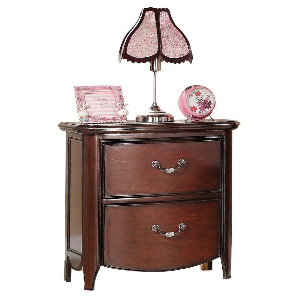 ACME Cecilie Nightstand, Cherry