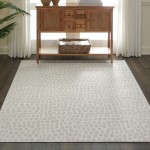 Nourison Urban Chic URC03 Area Rug, Cream, 5'3" x 7'3"