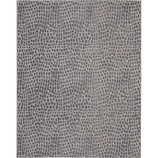 Nourison Urban Chic URC03 Area Rug, Grey, 9' x 12'