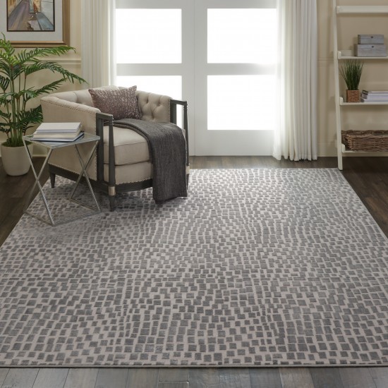 Nourison Urban Chic URC03 Area Rug, Grey, 9' x 12'