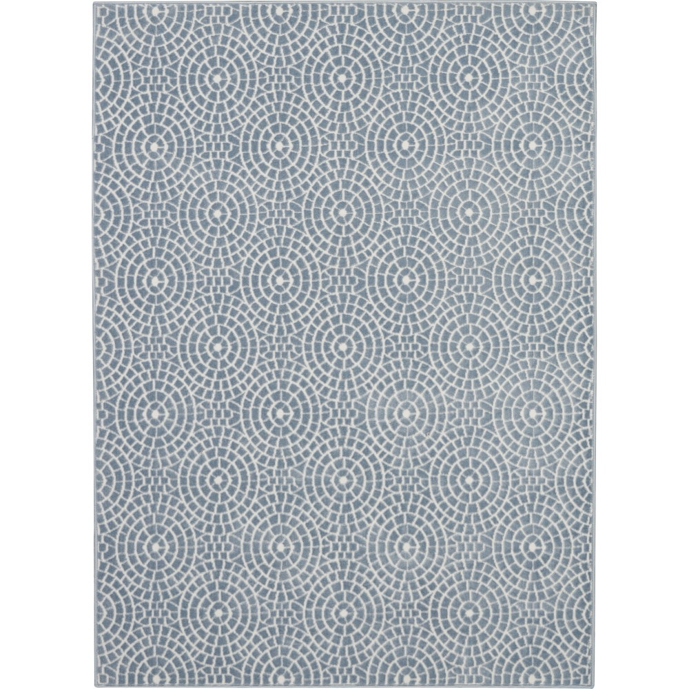 Nourison Urban Chic URC04 Area Rug, Light Blue, 4' x 6' Nourison Urban Chic URC04 Area Rug, Light Blue, 4' x 6'
