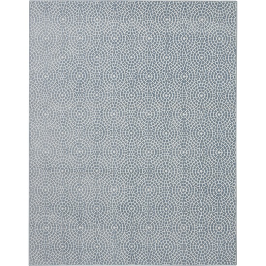 Nourison Urban Chic URC04 Area Rug, Light Blue, 7'10" x 9'10"