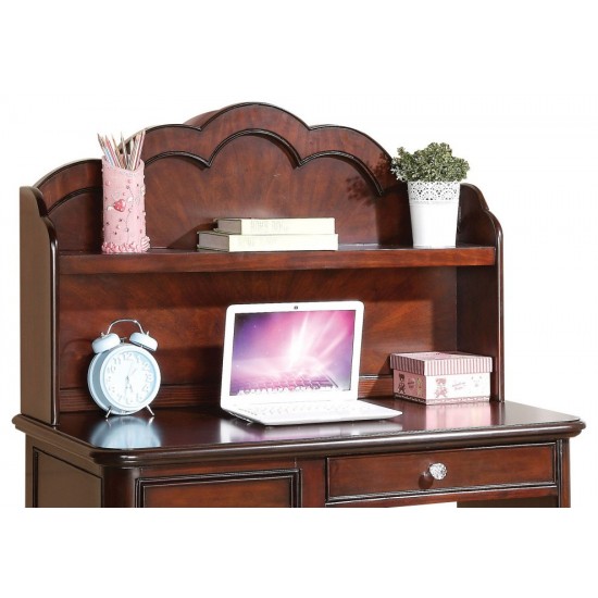 ACME Cecilie Computer Hutch, Cherry