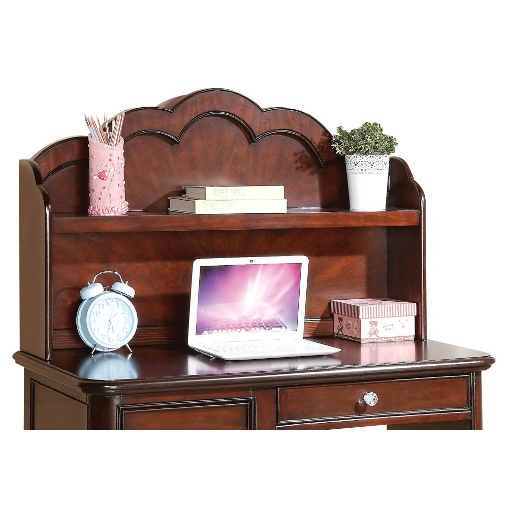 ACME Cecilie Computer Hutch, Cherry