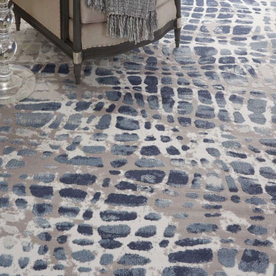 Nourison Urban Decor URD04 Area Rug, Ivory/Grey, 7'10" x 10'