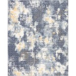 Nourison Urban Decor URD05 Area Rug, Ivory/Sky, 7'10" x 10'