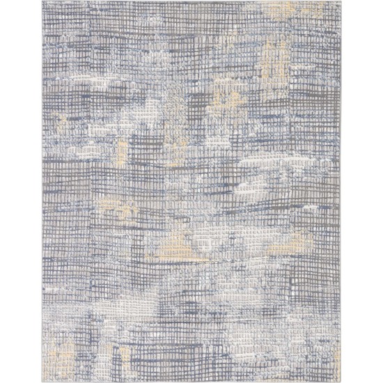 Nourison Urban Decor URD06 Area Rug, Grey/Ivory, 7'10" x 10'