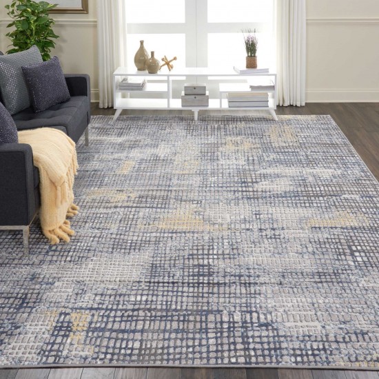 Nourison Urban Decor URD06 Area Rug, Grey/Ivory, 7'10" x 10'