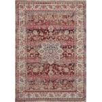 Nourison Vintage Kashan VKA01 Area Rug, Red, 4' x 6'