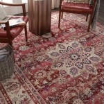 Nourison Vintage Kashan VKA01 Area Rug, Red, 8'10" x 11'10"