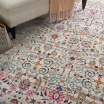 Nourison Vintage Kashan VKA02 Area Rug, Ivory, 4'6" x 6'6"