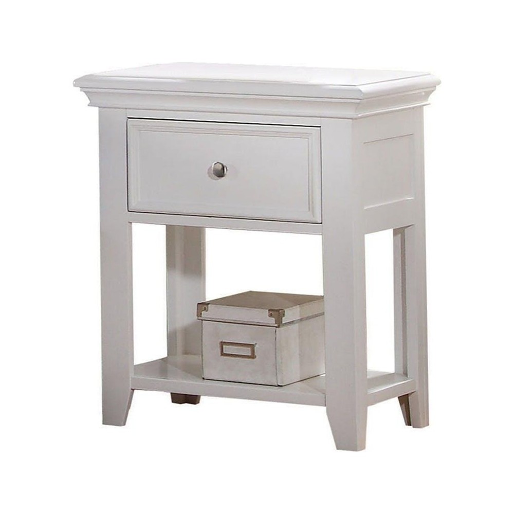 ACME Lacey Nightstand, White