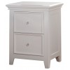 ACME Lacey Nightstand, White