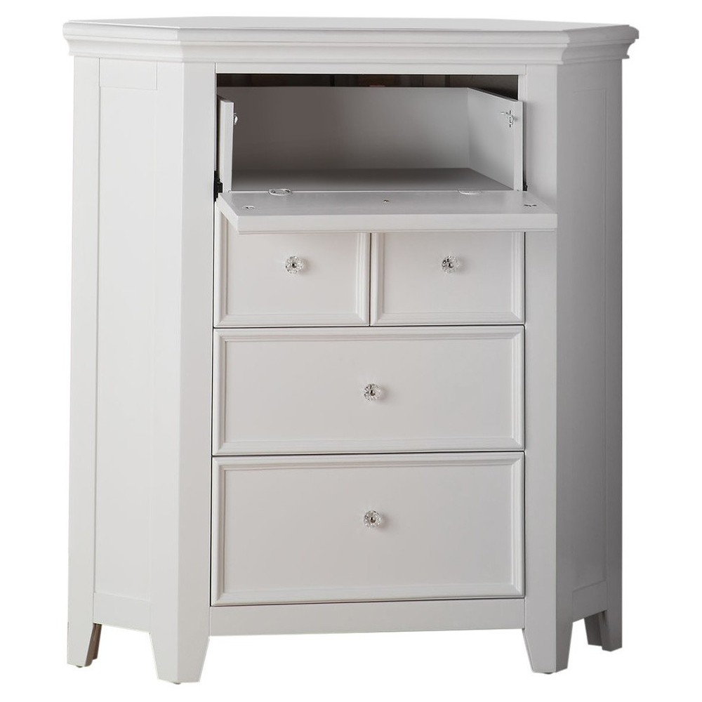 ACME Lacey TV Console (Corner), White