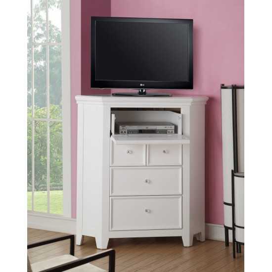 ACME Lacey TV Console (Corner), White