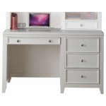 ACME Lacey Computer Desk, White