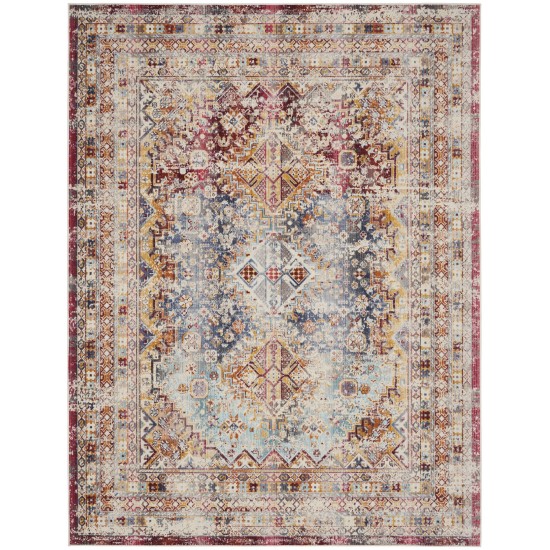 Nourison Vintage Kashan VKA09 Area Rug, Multicolor, 7'10" x 9'10"